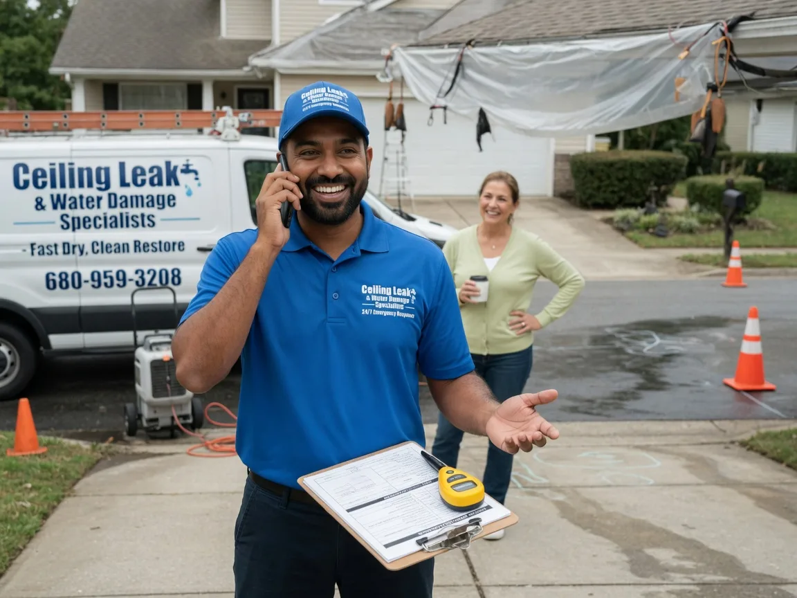 Ceiling Leak Cleanup Quakake, PA FAQs